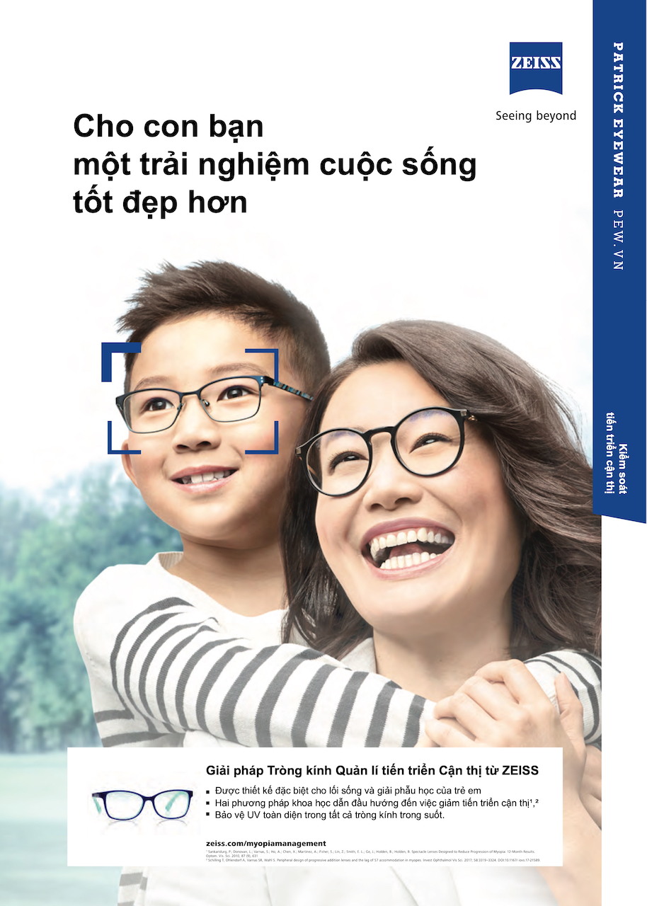 tròng kính kiểm soát cận thị Zeiss